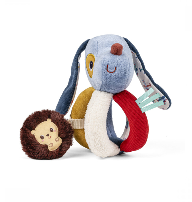 Lilliputiens - Hochet à poignées - Jules le chien