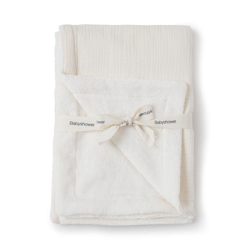 Babyshower - Couverture Printemps - Ivory Powder