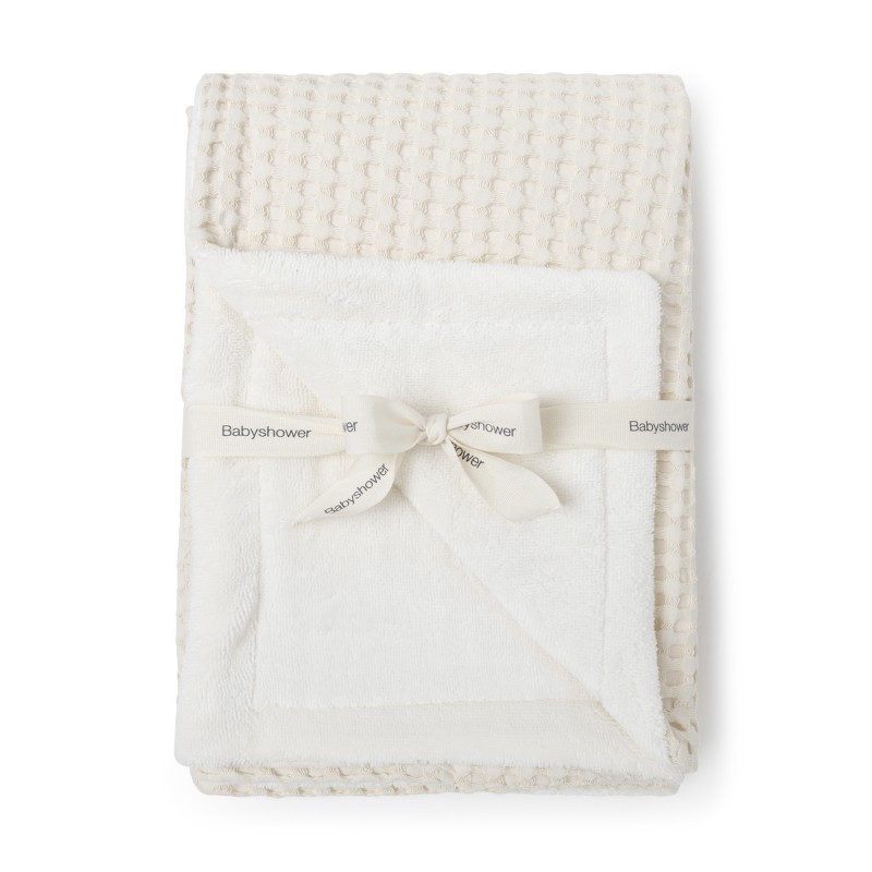 Babyshower - Couverture Printemps - Gofre Vanilla