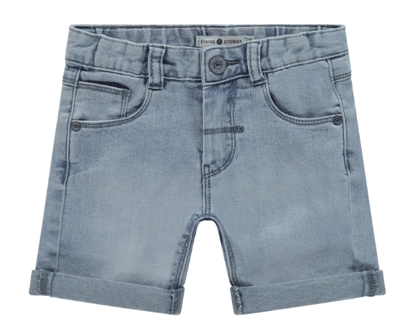 Stains &amp; Stories - Short en jeans - Garçon