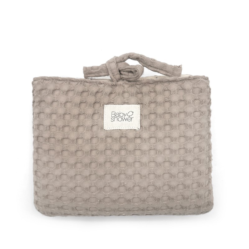 Babyshower - Mini Matelas à Langer Audrey - Gofre Latte