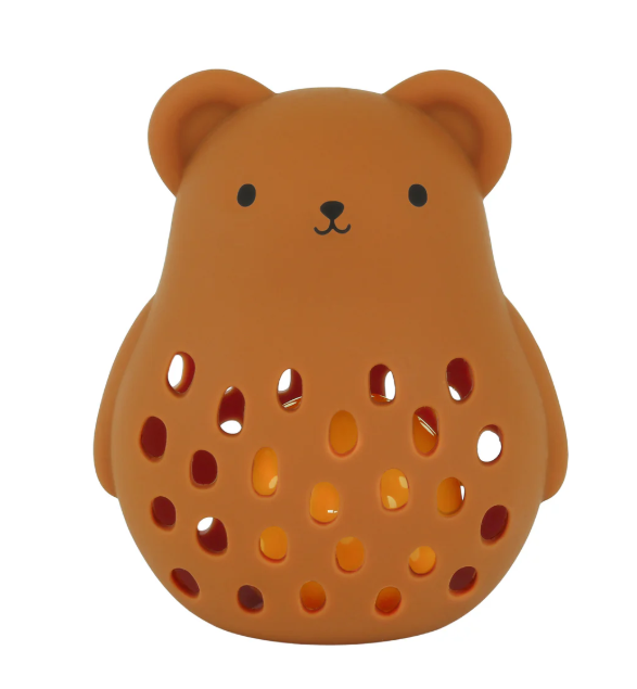 Little Lovely Company - Hochet en silicone - Ours