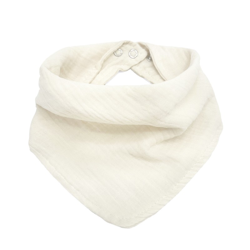 Babyshower - Bavoir Bandana Cowboy - Ivory Powder