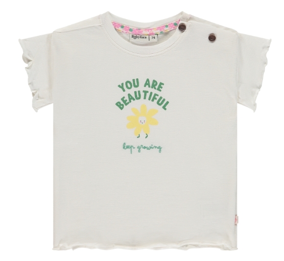 BABYFACE - T-Shirt Manches Courtes Fille - You are beautiful