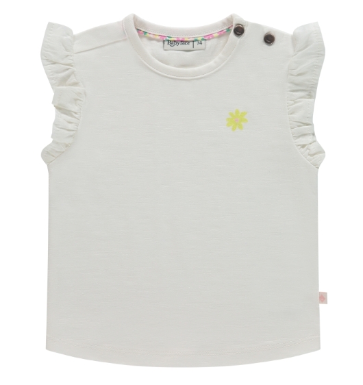 BABYFACE - T-Shirt Manches Courtes Fille - Fleur