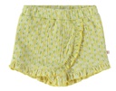 Babyface - Jupe short jaune avec motifs fleurs - Fille