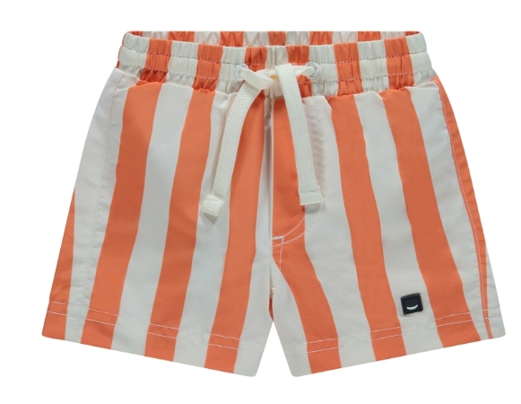 Babyface - Short de plage orange/blanc - Garçon