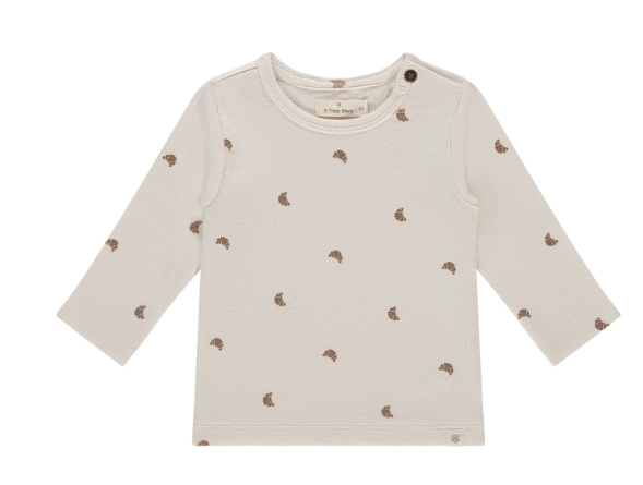 A Tiny Story - T-shirt à manches longues bébé - Croissant