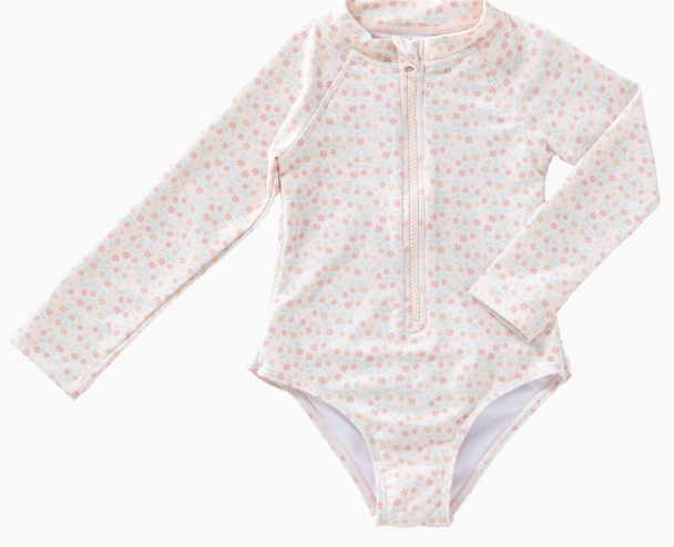 Fresk - Maillot de bain anti- uv longues manches - Garden Flowers