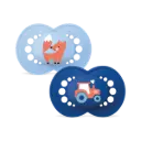 Mam - Tétine Original - 16mois + - Bleu / Navy