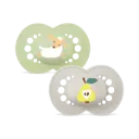 Mam - Tétine Original - 16mois + - Vert / Beige