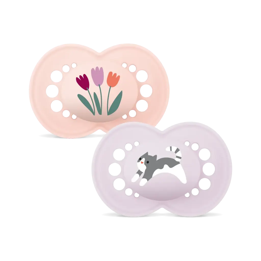 Mam - Tétine Original - 6-16 mois - Rose / Lilas