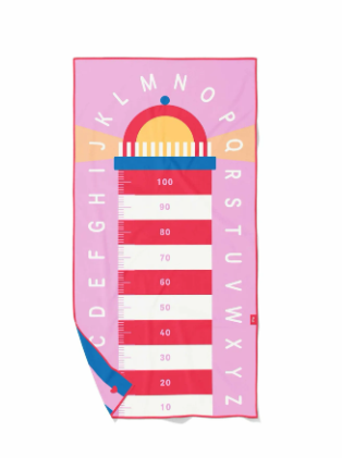 Quut - Serviette de plage PlayTowel - 70x140cm - Phare