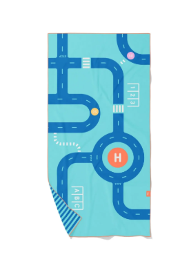 Quut - Serviette de jeu - M - Road