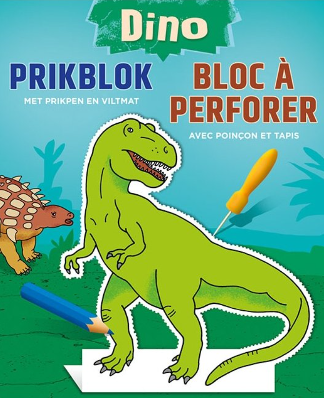 Chantecler - Livre Bloc à perforer - Dino