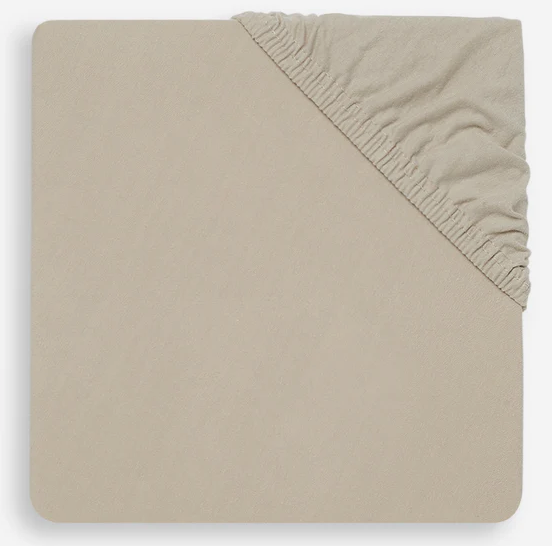 Jollein - Drap-housse Jersey 40/50x80/90cm - Nougat