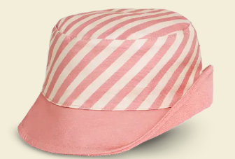 Ki ET LA - Bob réversible - Crème Rose