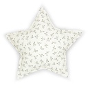 Babyshower - Coussin Star - Olive Bloom