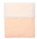 Koeka - Couverture Berceau Teddy Faro - Peach