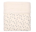 Koeka - Couverture berceau teddy Lugo - Off White