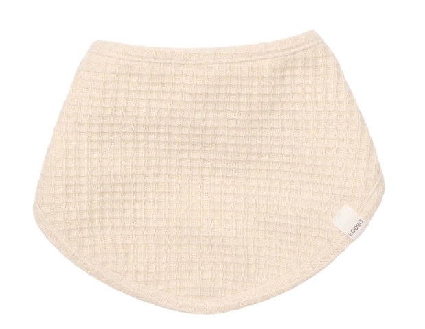 Koeka - Bavoir  Bandana Malaga - Warm White