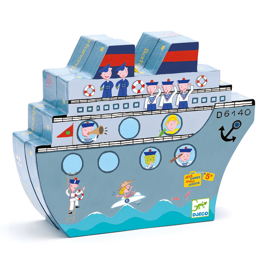 Djeco - Bataille navale Naviplouf - 5 à 10 ans