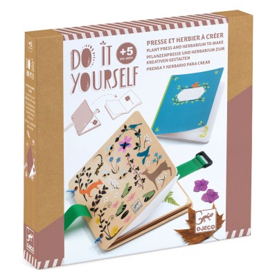 DJECO - Do It Yourself - Presse et herbier à créer - 5 ans +