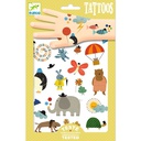 DJECO - Lot de 50 tatouages - Jolies petites choses - 3 ans +