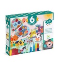 DJECO - 6 activités créatives - Les animaux et leur maison - 3 à 6 ans