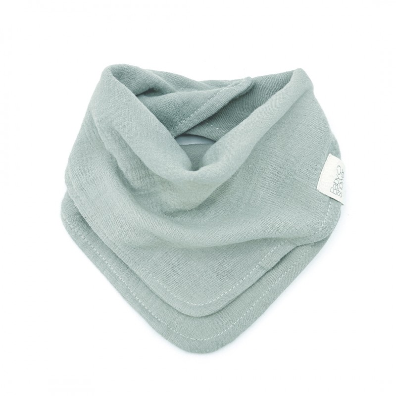 Babyshower - Bavoir bandana Cowboy - Mint Breeze Powder