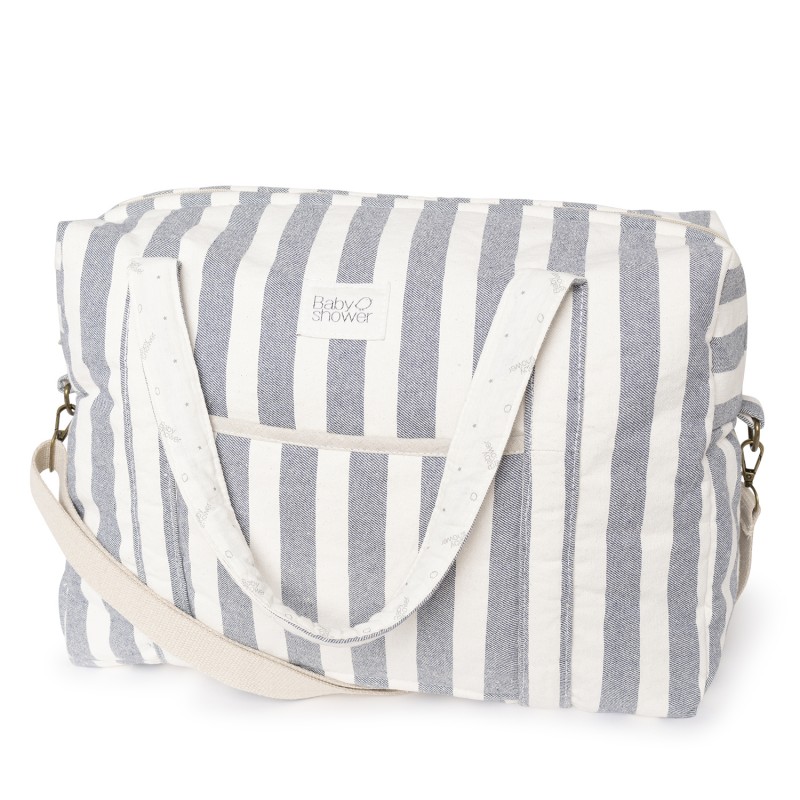 Babyshower - Sac maternité Camila - Navy Jean