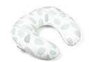 Doomoo - Housse pour Coussin d’Allaitement Softy - Leaves Aqua Green
