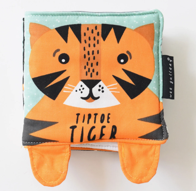 Wee Gallery - Mon premier livre sensoriel - Tiptoe Tiger