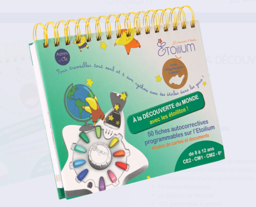 Etoilium - Carnet A La découverte Du Monde