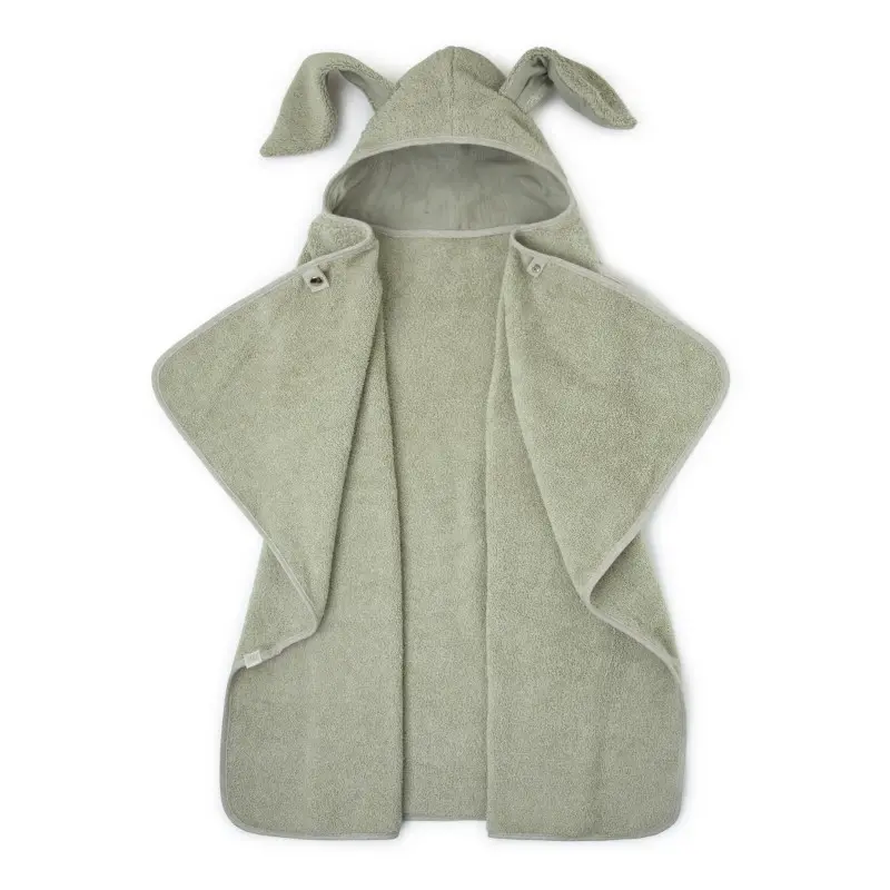 Babyshower - Cape de bain lapin large - Dune Powder