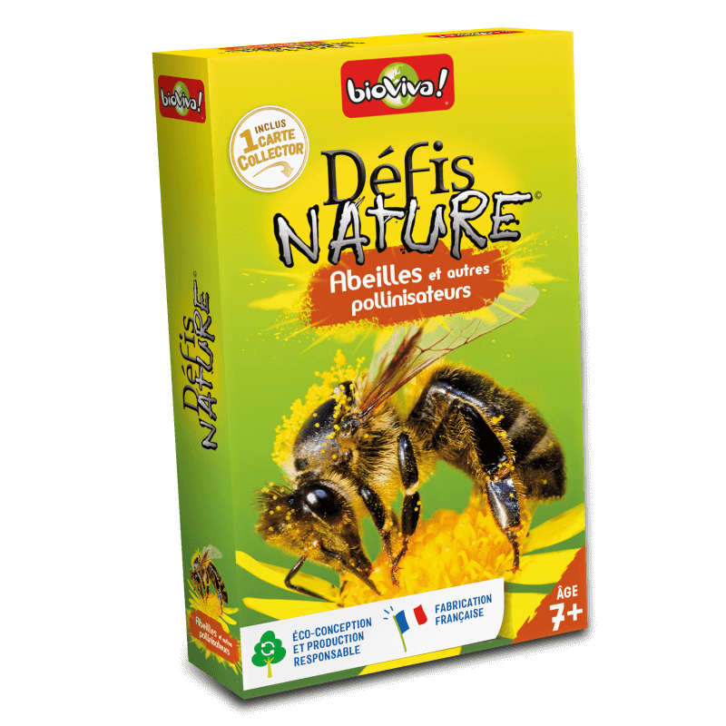 Bioviva! - Défis Nature - Abeilles et autres pollinisateurs - 7 ans et +