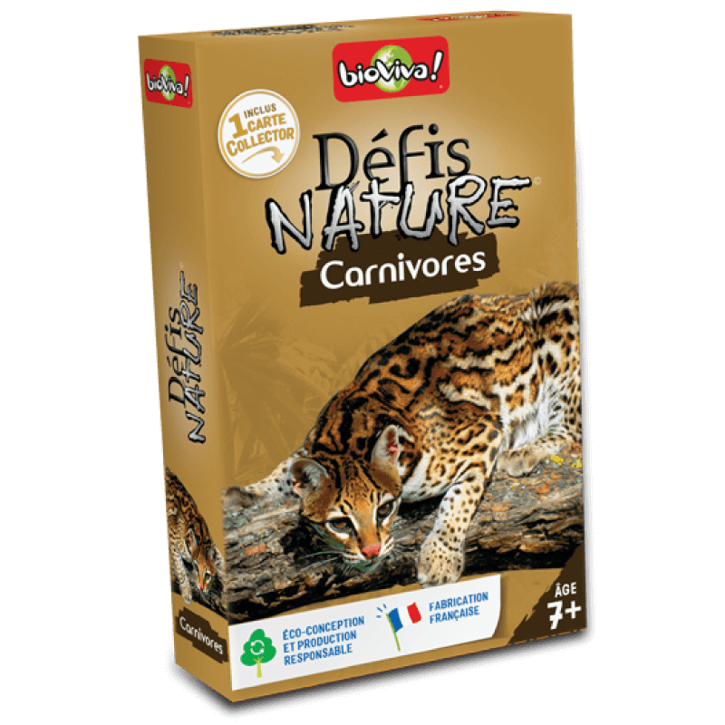 Bioviva! - Défis Nature - Carnivores - 7 ans et +