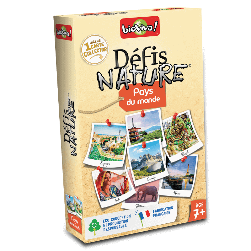 Bioviva! - Défis Nature - Pays du Monde - 7 ans et +