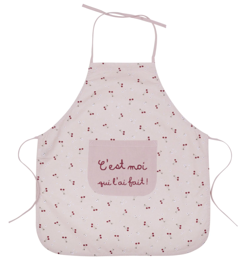 BB&Co - Tablier de cuisine "C’est moi qui l’ai fait" - Cerises
