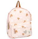 Kidzroom - Sac à dos enfant - Coeurs Rose/Caramel