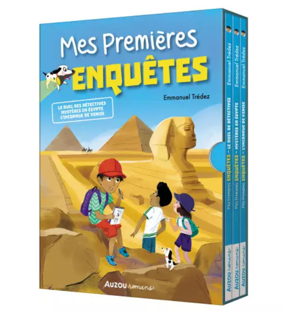 Auzou - Coffret bibliothèque 5 - Mes premières enquêtes - Tomes 13 à 15