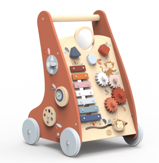 Speedy Monkey - Chariot de marche multi-activités - 12 mois+