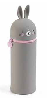 Back2Fun - Trousse silicone Little Pets - Lapin