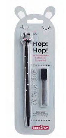 Back2Fun - Porte-mines Bunny - Noir