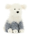 Jellycat - Doudou Chien Bouclé Bicolore
