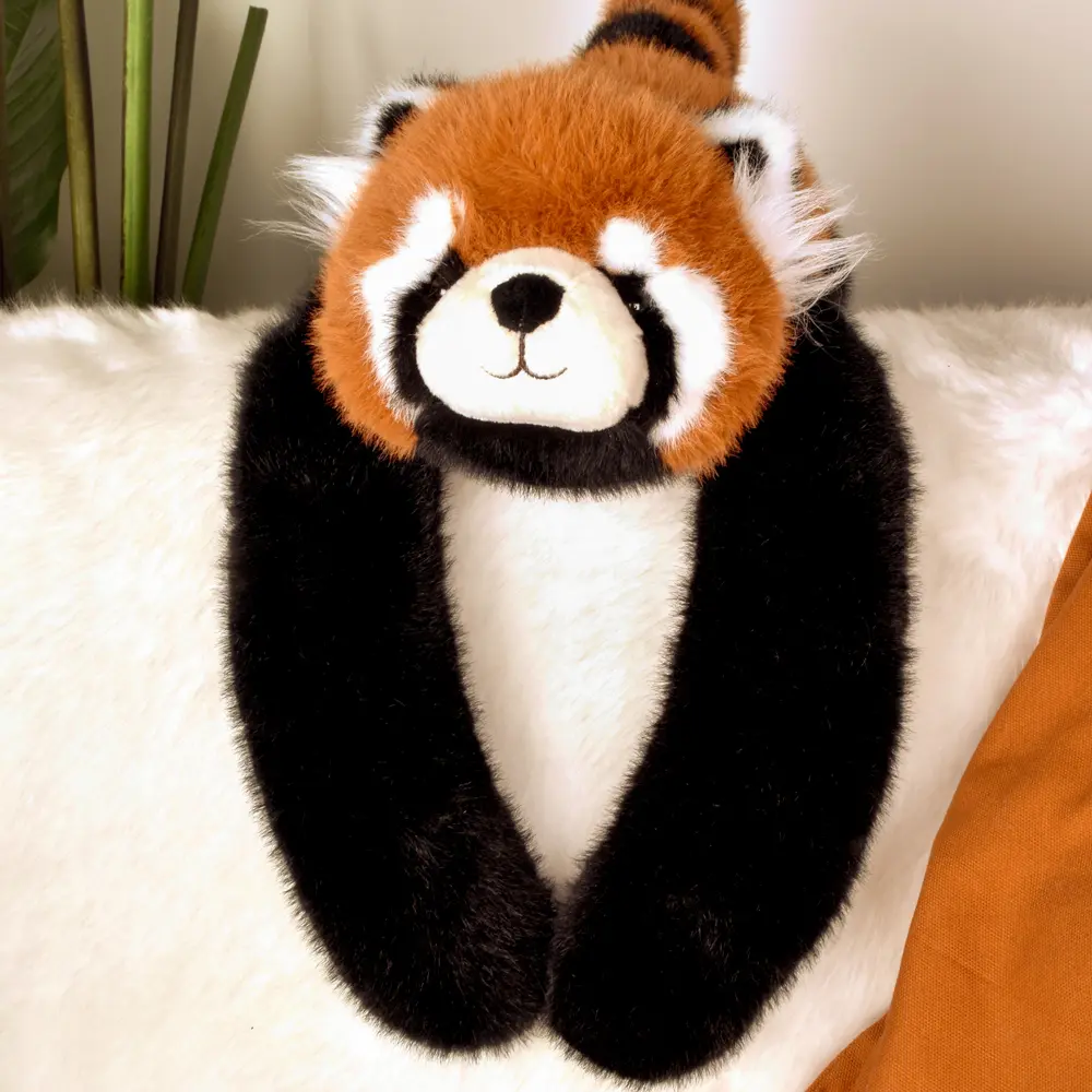 Podcoll - Peluche lestée - Panda roux - 50 cm
