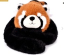 Podcoll - Peluche lestée - Panda roux - 40 cm