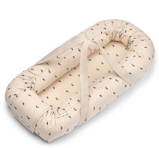 Liewood - Babylift - Nid d'ange -  Mini Whale/Sandy