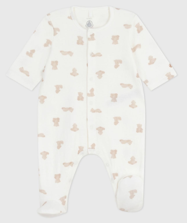 Petit Bateau - Pyjama bébé en tubique imprimé