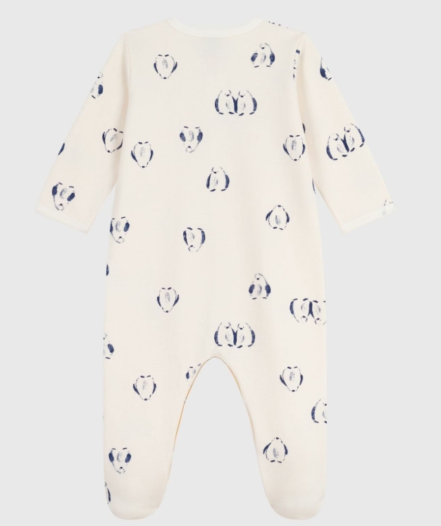 Petit Bateau - Pyjama bébé avec imprimé pingouins